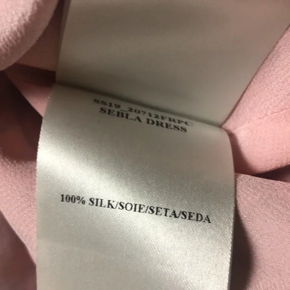 ERDEM SEBLA Floral Pink and Blue Sleeveless Dress Size 6 - Picture 16 of 16